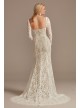 Detachable Sleeves Lace Sheath Tall Wedding Dress DB Studio 4XLWG4020