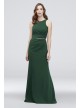 Draped Scuba Crepe High-Neck Mermaid Dress DB Studio DS270012