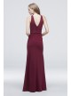 Draped Scuba Crepe High-Neck Mermaid Dress DB Studio DS270012