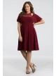 Elise Flutter Plus Size Dress Kiyonna 15162203