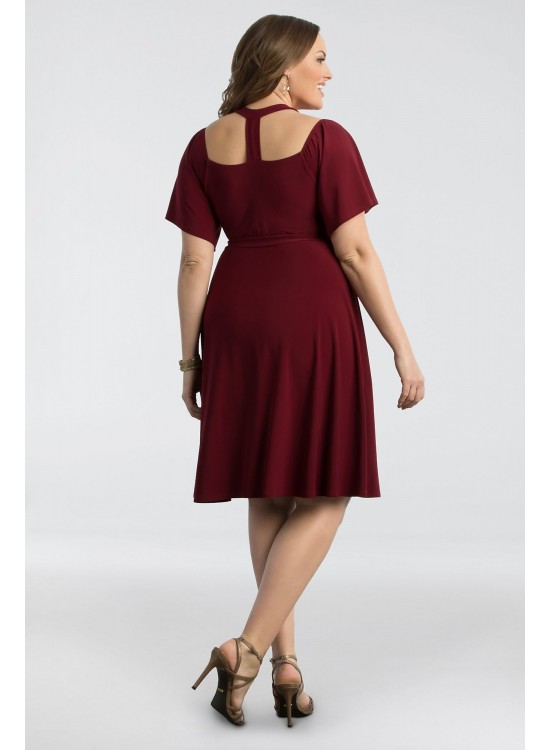 Elise Flutter Plus Size Dress Kiyonna 15162203