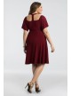 Elise Flutter Plus Size Dress Kiyonna 15162203