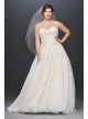 Embroidered Lace Applique Plus Size Wedding Dress  Collection 9V3902