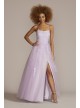 Embroidered Lace Tulle A-Line Dress Jules and Cleo WBM2780