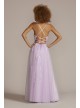 Embroidered Lace Tulle A-Line Dress Jules and Cleo WBM2780