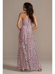 Embroidered Mesh A-Line Slip Dress Speechless X37252TFB