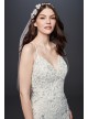 Embroidered and Beaded Lace Sheath Wedding Dress Melissa Sweet MS251185