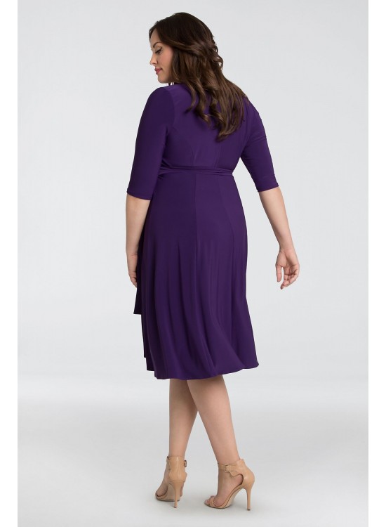 Essential Jersey Plus Size Wrap Dress Kiyonna 12131806