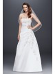 Extra Length Corset Back Wedding Dress with Drape  Collection 4XLV9665