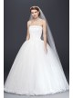 Extra Length Strapless Wedding Dress with Beading  Collection 4XLT8017