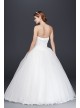 Extra Length Strapless Wedding Dress with Beading  Collection 4XLT8017