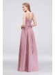 Faille Bridesmaid Ball Gown with Jewel Sash  OC290020