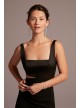 Floor Length Tank Crepe Dress with Side Cutout DB Studio D21NY2128