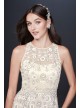 Floral Beaded Tulle Sheath Wedding Dress Melissa Sweet AP2E205026