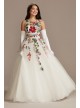 Floral Lace Applique Quince Dress Fifteen Roses FR2107