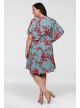 Florence Flutter Sleeve Plus Size Dress Kiyonna 12191302