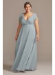 Flutter Sleeve Full Skirt Bridesmaid Dress  F20065