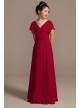 Flutter Sleeve Full Skirt Junior Bridesmaid Dress  JB9917