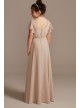 Flutter Sleeve Full Skirt Junior Bridesmaid Dress  JB9917