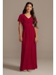 Flutter Sleeve Mesh Junior Bridesmaid Dress  JB9902