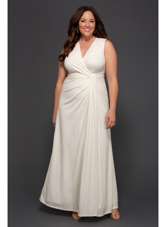 Gilded By Moonlight Plus Size Wedding Dress Kiyonna 19182204DB