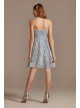 Glitter Lace Short Surplice Spaghetti Strap Dress Speechless X41823H958