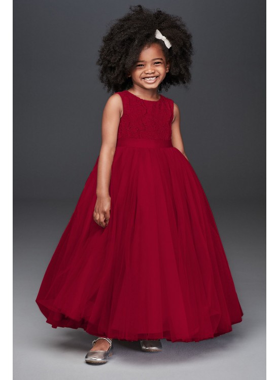 Heart Cutout Ball Gown Flower Girl Dress  WG1400