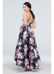 High-Low Floral Mikado Ball Gown with Pockets Speechless X39851Q68