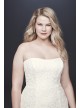 High-Low Tea-Length Lace Plus Size Wedding Dress Galina 9WG3925