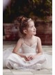 High-Low Tulle Flower Girl Dress with Crystal Belt  OP252