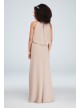 High Neck Crinkle Chiffon Junior Bridesmaid Dress  JB9879