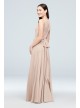 High-Neck Soie Chiffon Bridesmaid Dress  F19960