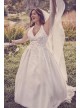 Illusion Back Organza Plus Size Wedding Dress  Collection 9WG3936