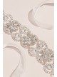 Interlocking Crystal Flower Girl Sash  157945SB