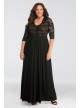 Jasmine Lace Plus Size Evening Gown Kiyonna 13182601