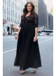 Jasmine Lace Plus Size Evening Gown Kiyonna 13182601