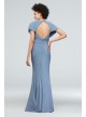 Jersey Flutter Sleeve Dress with Ruched Waistline DB Studio DS270053