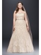 Jewel Lace A-Line Beaded Wedding Dress Jewel 4XL9WG3755