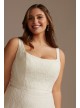 Lace A-Line Square Neck Plus Size Wedding Dress DB Studio 9WG4046