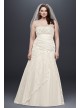 Lace A-line Side Split Plus Size Wedding Dress  Collection 9YP3344