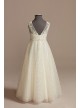 Lace Applique Sequin Tulle Flower Girl Dresses,aaa00f Girl Dress DB Studio WG1430