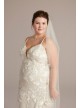 Lace Applique Tulle Mermaid Plus Size Wedding Gown Melissa Sweet 8MS251255