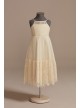 Lace Boho Flower Girl Dresses,aaa00f Girl Dress with Keyhole Back DB Studio WG1419