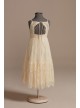 Lace Boho Flower Girl Dresses,aaa00f Girl Dress with Keyhole Back DB Studio WG1419