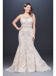 Lace Plus Size Wedding Dress with Moonstone Detail  4XL9SWG824