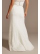 Lace Plus Size Wedding Separates Skirt with Slit DB Studio 9DS150828