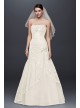 Lace Side Split Wedding Dress with Beading Detail  Collection 4XLNTYP3344