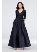 Lace Surplice Bodice Taffeta Ball Gown Jessica Howard JHDM5750