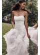 Lace Trumpet Wedding Dress with Banded Skirt  VW351461