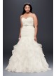 Lace-Up Plus Size Mermaid Wedding Dress  Collection 4XL9WG3832